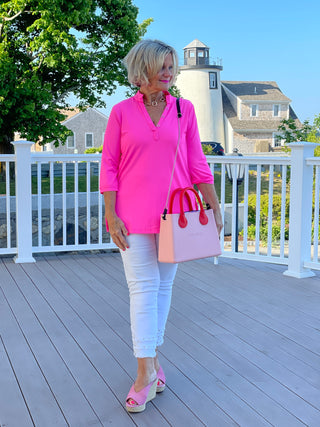 HOT PINK TUNIC