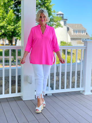 HOT PINK TUNIC