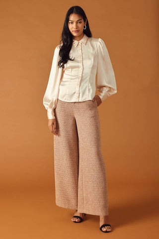 WHAT I FEEL WOVEN TOP