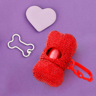 Bling Dog Poop Bag Dispenser  (5COLORS)