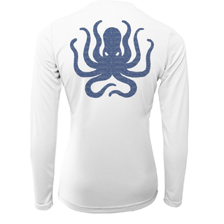 Charleston, SC Kraken State Logo Women's Long Sleeve UPF 50 + Dry-Fit Shirt