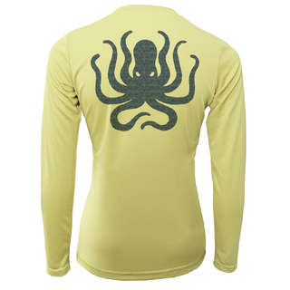Charleston, SC Kraken State Logo Women's Long Sleeve UPF 50 + Dry-Fit Shirt