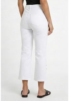Ethyl Capri Button Crop - Quazar ETHYL JEANS