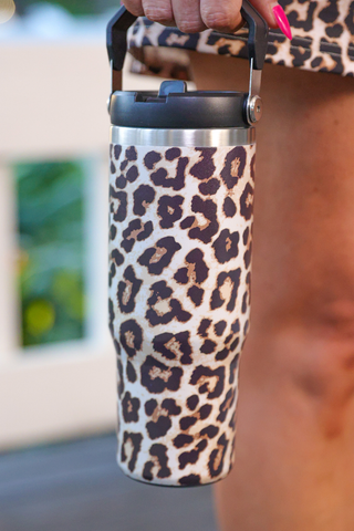 Safari Chic Travel Tumbler