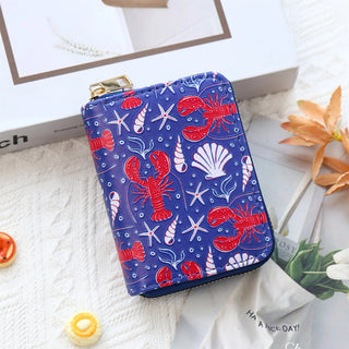 Art Paint Mini Wallet - Lobster Cathys Place