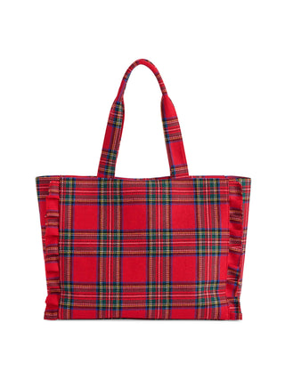 SCOTTIE RUFFLE TOTE Shiraleah
