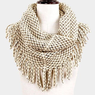 Mini Tube Fringe Scarf Cathys Place