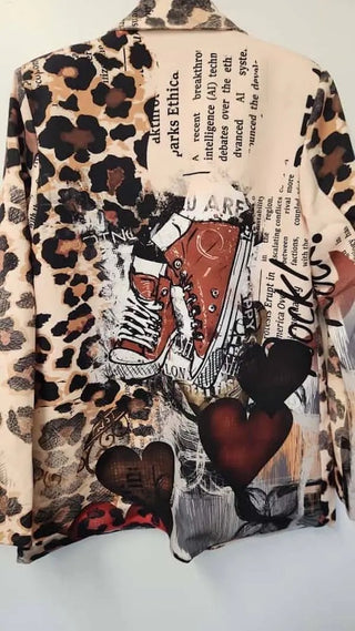 BLUWL One Size Urban Wild – Leopard Print Blazer LOOWIE LOOWIE