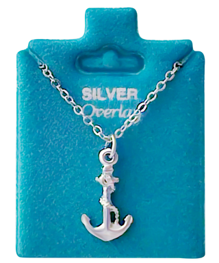 Made In USA Mini Anchor Necklace Gold or Silver