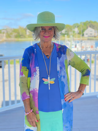LULU-B LIME HAT