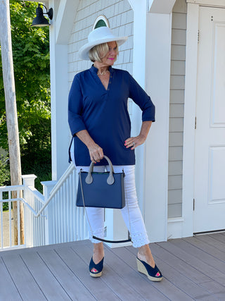 NAVY TUNIC