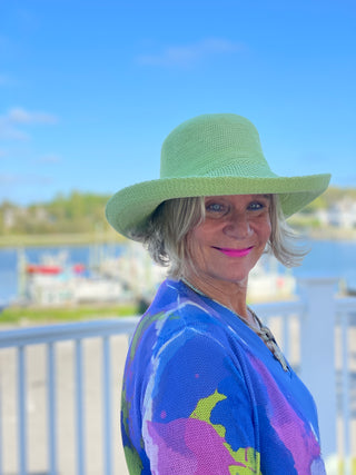 LULU-B LIME HAT