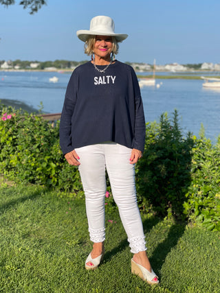 NAVY SALTY SWEATER