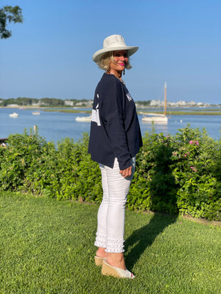 NANTUCKET NAVY SWEATER