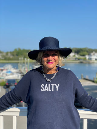 NAVY SALTY SWEATER