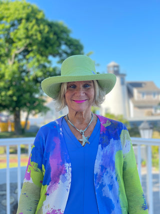 LULU-B LIME HAT