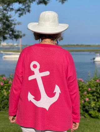 NANTUCKET RED BEACH LIFE SWEATER