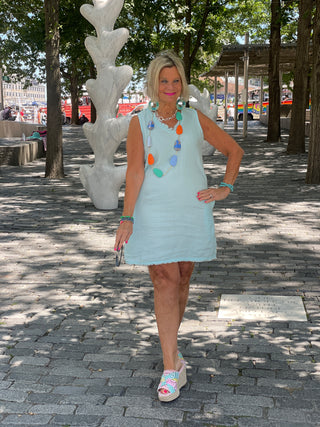 LULU-B SEAFOAM LINE DRESS