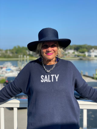 NAVY SALTY SWEATER