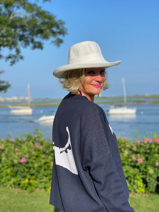 NANTUCKET NAVY SWEATER