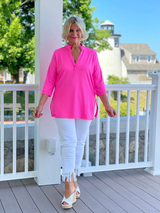 HOT PINK TUNIC