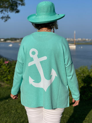 SEAFOAM BEACH LIFE SWEATER