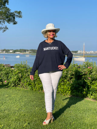 CAPE COD  NAVY SWEATER