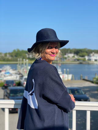 NANTUCKET NAVY SWEATER