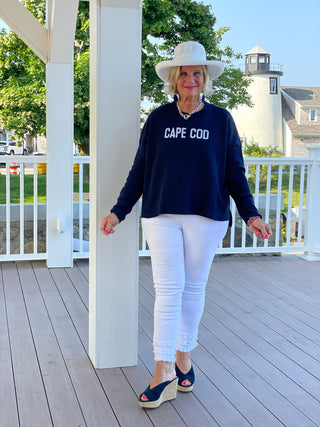 CAPE COD  NAVY SWEATER