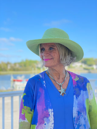 LULU-B LIME HAT