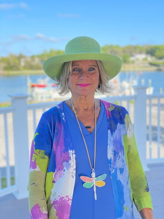 LULU-B LIME HAT