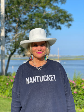 NANTUCKET NAVY SWEATER