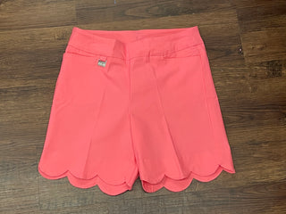 LULU-B CORAL SCALLOP SHORTS