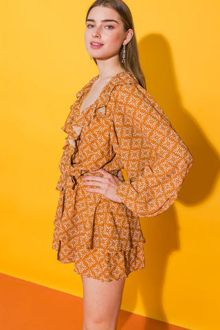 WISHFUL DREAMER WOVEN ROMPER