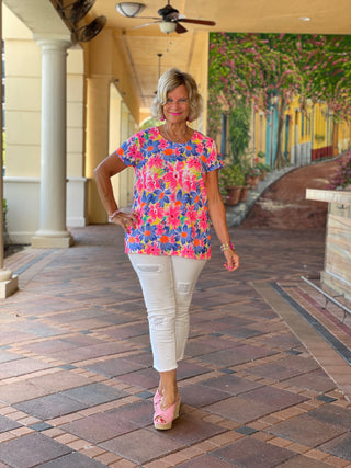 COLOR ME BEAUTIFUL SHORT SLEEVE - Cathys Place