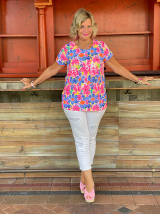 COLOR ME BEAUTIFUL SHORT SLEEVE - Cathys Place