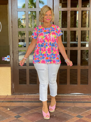 COLOR ME BEAUTIFUL SHORT SLEEVE - Cathys Place