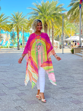 ZIG ZAG SPLASH TUNIC