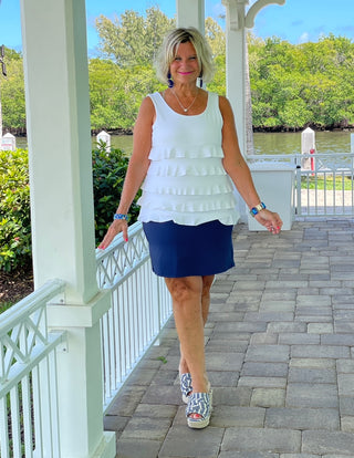 NAVY SKORT - Cathys Place
