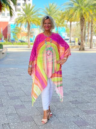 ZIG ZAG SPLASH TUNIC