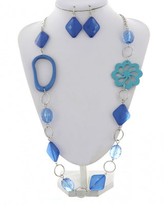 CRYSTAL BLUE Earring Set