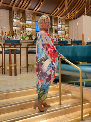 TROPICAL BLOOM SPALSH TUNIC