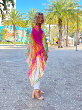 ZIG ZAG SPLASH TUNIC