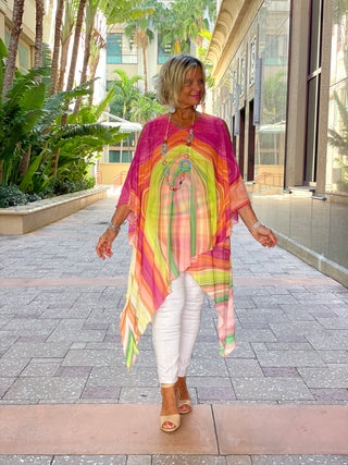 ZIG ZAG SPLASH TUNIC