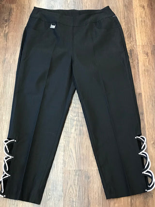 RHINESTONE CAPRI BLACK - Cathys Place