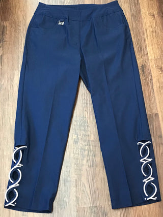 RHINESTONE CAPRI NAVY - Cathys Place