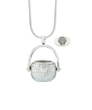 Nantucket Basket Necklace Style - Cathys Place