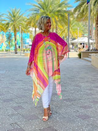 ZIG ZAG SPLASH TUNIC