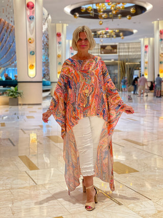 PAISLEY SPALSH TUNIC