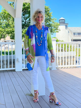BLUE MARINE SWEATER TANK